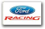 Ford Racing white flag