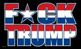 USA Fuck Trump flag