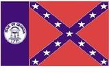 GEORGIA historical flag
