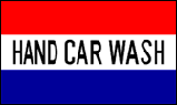 HAND CAR WASH 3'X5' FLAG
