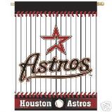 Houston Astros Vertical Banner Flag 27 X 37