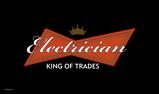 Electrician King Of Trades flag