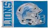Lions Helmet flag