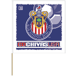 MLS CLUB DEPORTIVO CHIVAS USA STICK FLAG 16 X 17