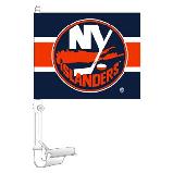 New York Islander Two Sided Car Flag