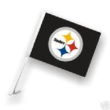 PITTSBURGH STEELERS NFL CAR FLAG