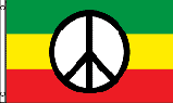 Rasta Peace flag