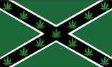 Marijuana Rebel flag