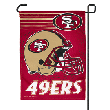 SAN FRANCISCO 49ERS GARDEN FLAG 11 X 15