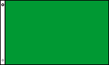 SOLID GREEN FLAG 3X5 FEET