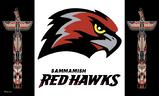 Samamish Totems Red hawks flag