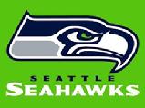 Neon Green Seahawk flag