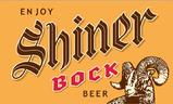 Shiner Bock beer flag