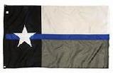 Texas Thin blue Line flag