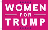 Women For Trump pink flag