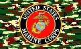 US Camo Marines flag