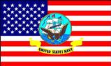 USA NAVY SYMBOL FLAG 3' X 5'