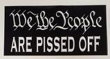 We The People ARE PISSED OFF flag