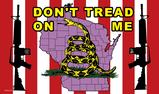 Don't Tread On Me Wisconsin flag