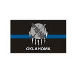 Oklahoma Thin Blue Line flag