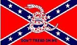 Rebel Don't Tread On Me flag