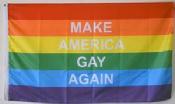 Make America Gay Again Rainbow flag