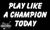 Play Like A Champion Today flag