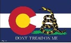 Colorado Don't Tread On Me flag