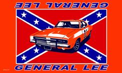 General Lee Car flag