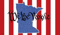 We The People Minnesota flag