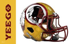 Yeego Redskins white flag