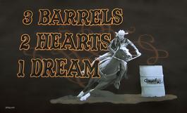 3Barrels2Hearts1Dream flag