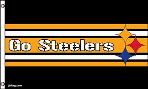 Go Steelers 3' x 5' flag