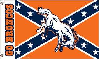 Go Broncos 3' x 5' flag