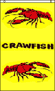 CRAWFISH 3'X5' BANNER 