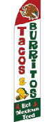 TACOS-BURRITOS SUPER FLAG 1