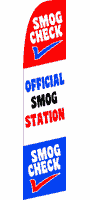 OFFICIAL SMOG STATION SWOOPER FLAG