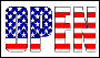 OPEN FLAG 3X5 FEET USA